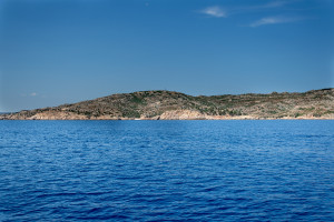 Blaues Meer bei Sardinien