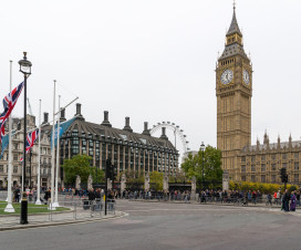 Big Ben und London Eye - die zwei Sehenswürdigkeiten Londons