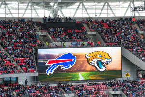 Buffalo Bills gegen Jacksonville Jaguars im Wembley Stadion London (NFL International Series 2015)