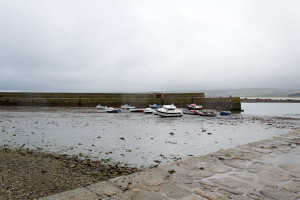St. Michels Mount - Boote auf dem Trockenen