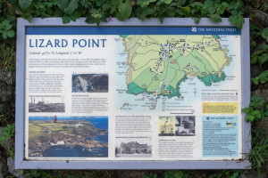 The National Trust - Lizard Point Info Tafel