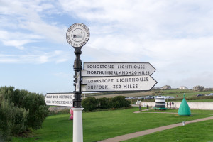Lizard Lighthouse - 420 Meilen bis Northumberland