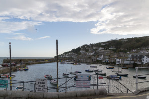 Hafen von Mousehole bei Flut