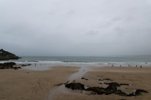 Einer von vielen - Strand in Newquay