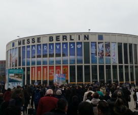 ITB Berlin - los gehts am EIngang Süd