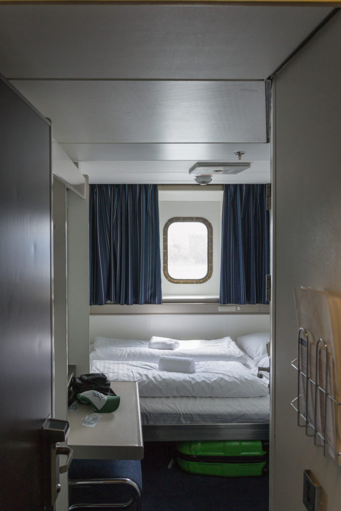 Doppelbett Kabine 7166 auf der Princess Seaways