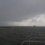 Ausblick auf die Nordsee - das Wetter wird nicht besser