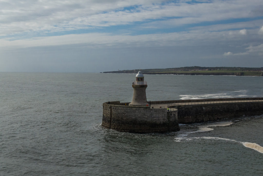 Leuchtturm an der Einfahrt zur Tyne