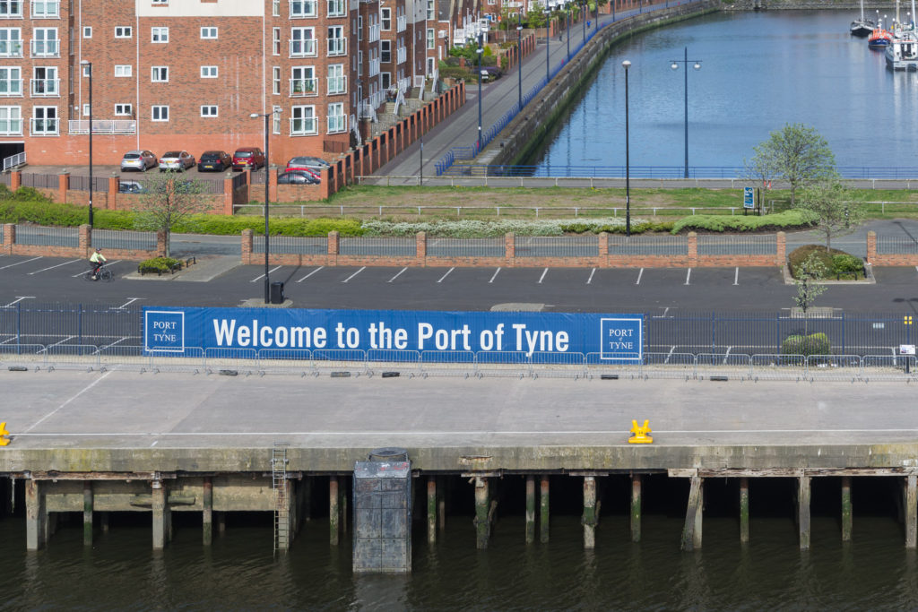 Port of Tyne ist erreicht