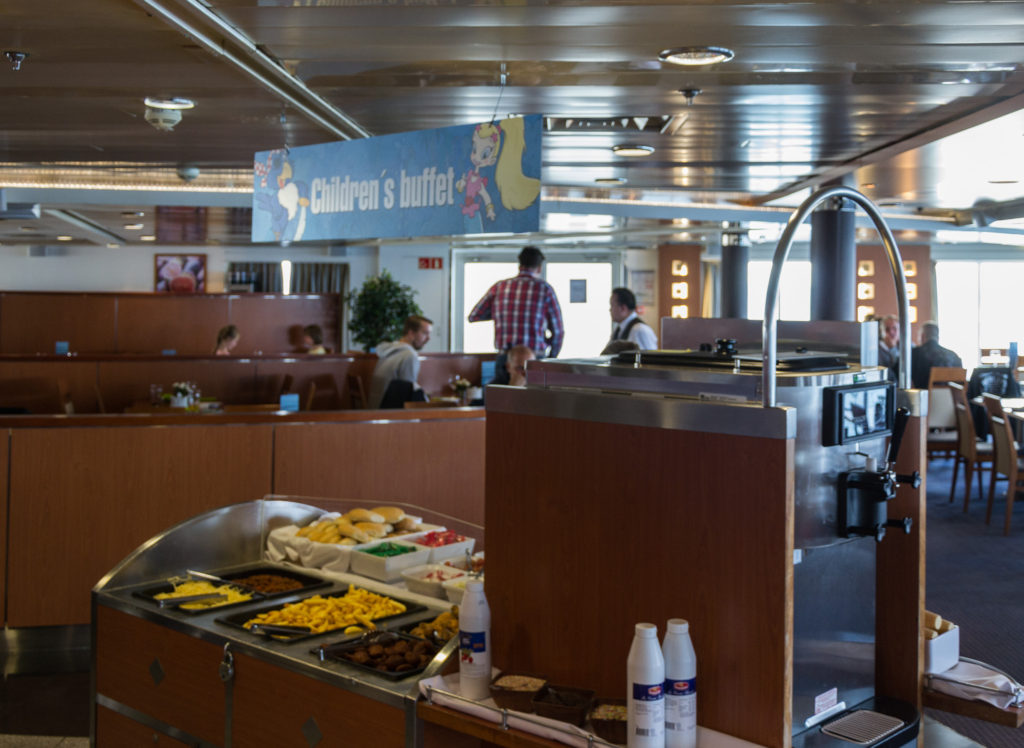 Kinder Buffet im 7Seas Buffet Restaurant auf der King Seaways