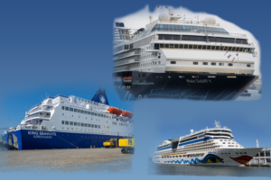 Das 3er Duell: DFDS Seaways - Aida - Mein Schiff Vergleich