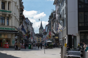 Einkaufsstraße Zürich