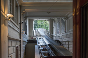 Standseilbahn Zürich: Gleise der Polybahn