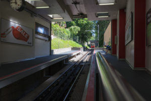 Dolderbahn naht - Zahnradbahn Zürich