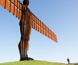 Angel of the North - Begrüßung im Norden Englands