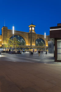 Kings Cross St. Pancras bei Nacht