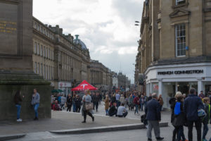 Samstag - Shoppen Tag - auch in Newcastle