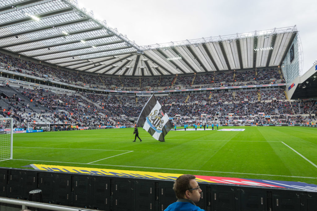 Newcastle United FC - 4. Reihe ist echt toll