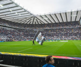 Newcastle United FC - 4. Reihe ist echt toll