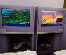 IFE in der Thai Airways Business Class