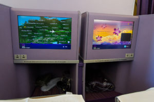 IFE in der Thai Airways Business Class
