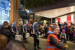 Winter Carnival Parade 2015 Newcastle - Blaue Monster