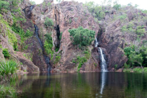 Klares Wasser an den Wangi Falls