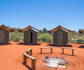 Zelthütten im Ayers Rock Resort