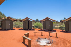 Zelthütten im Ayers Rock Resort