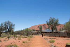 Blick auf den wichtigsten Berg Australiens