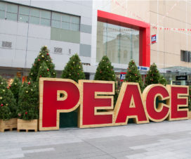 PEACE - Weihnachtsschmuck