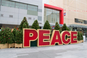 PEACE - Weihnachtsschmuck