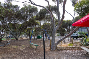 Spielplatz auf dem Campingplatz