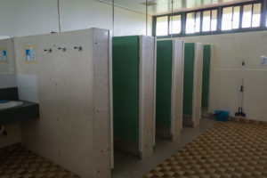 Sanitäranlagen auf dem Campingplatz