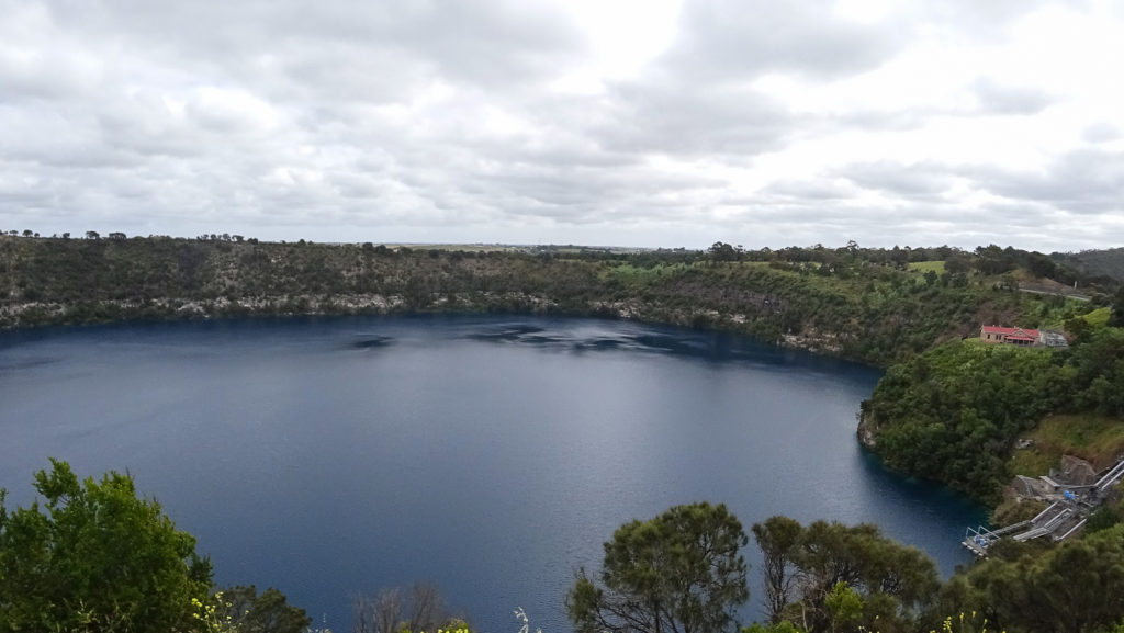 Blue Lake bei Mount Gambier