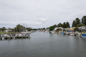 Hafen für kleine Schiffe in Port Fairy