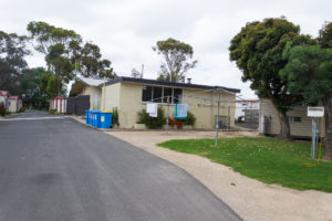 Sanitärgebäude auf dem Barwon River Holiday Park