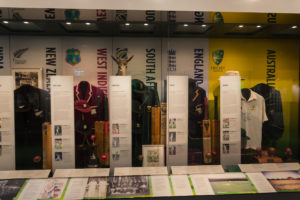 Cricket Mannschaften im National Sports Museum