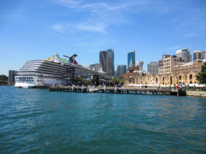 Sydney Harbour mit Carnival Spirit