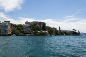 Kleine Häuser in Woolloomooloo Sydney