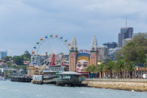 Eingang Luna Park Sydney