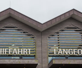 Von hier gehts die Fähre von Bensersiel nach Langeoog