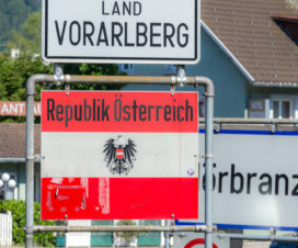 Es geht nach Österreich - Die Grenze ist offen, von Lindau nach Hörbranz