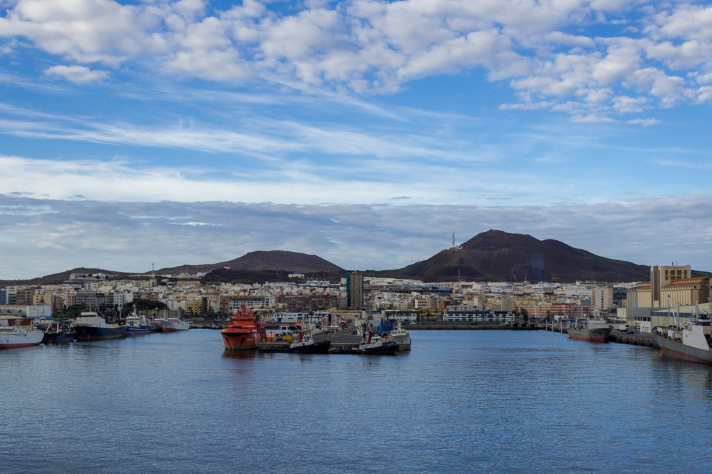 Reisetagebuch Bild: Start der Kanaren Kreuzfahrt in Las Palmas de Gran Canaria Start der Kanaren Kreuzfahrt in Las Palmas de Gran Canaria