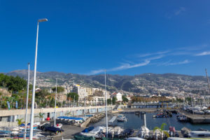 Am zweiten Tag dann Sonnenschein in Funchal