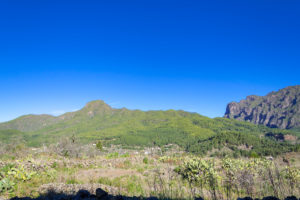Blick vom Besucherzentrum Parc Nacional de la Caldera de Taburiente